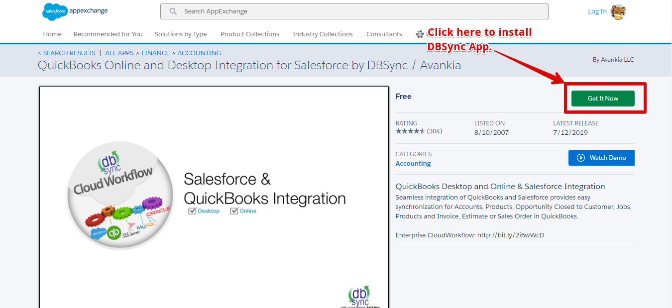Salesforce QuickBooks Integration Using DBSync Platform
