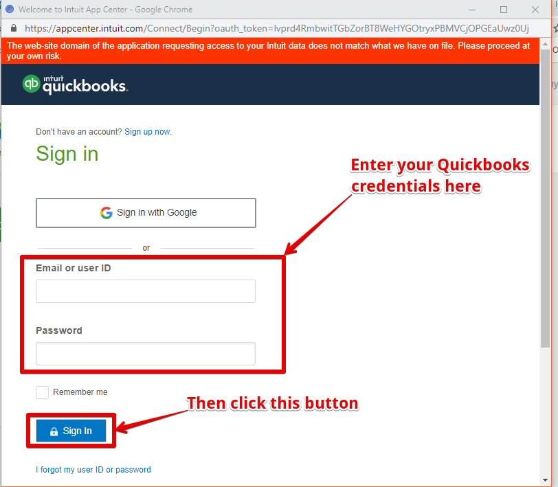 quickbooks integration stripe