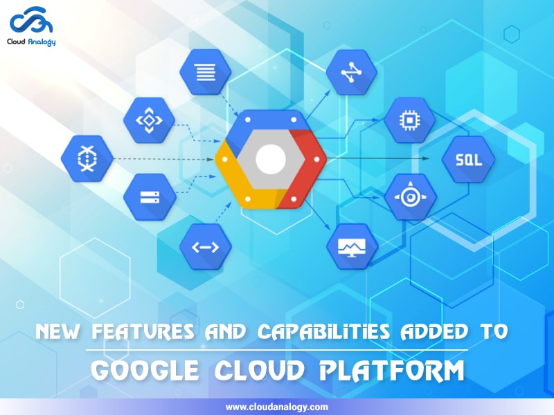 New features and capabilities added to the Google Cloud Platform