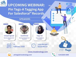 Watch The Webinar: Pin Tags-A Tagging App for Salesforce Records
