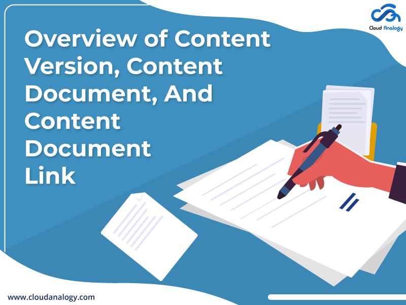 Overview of Content Version, Content Document, And Content Document Link