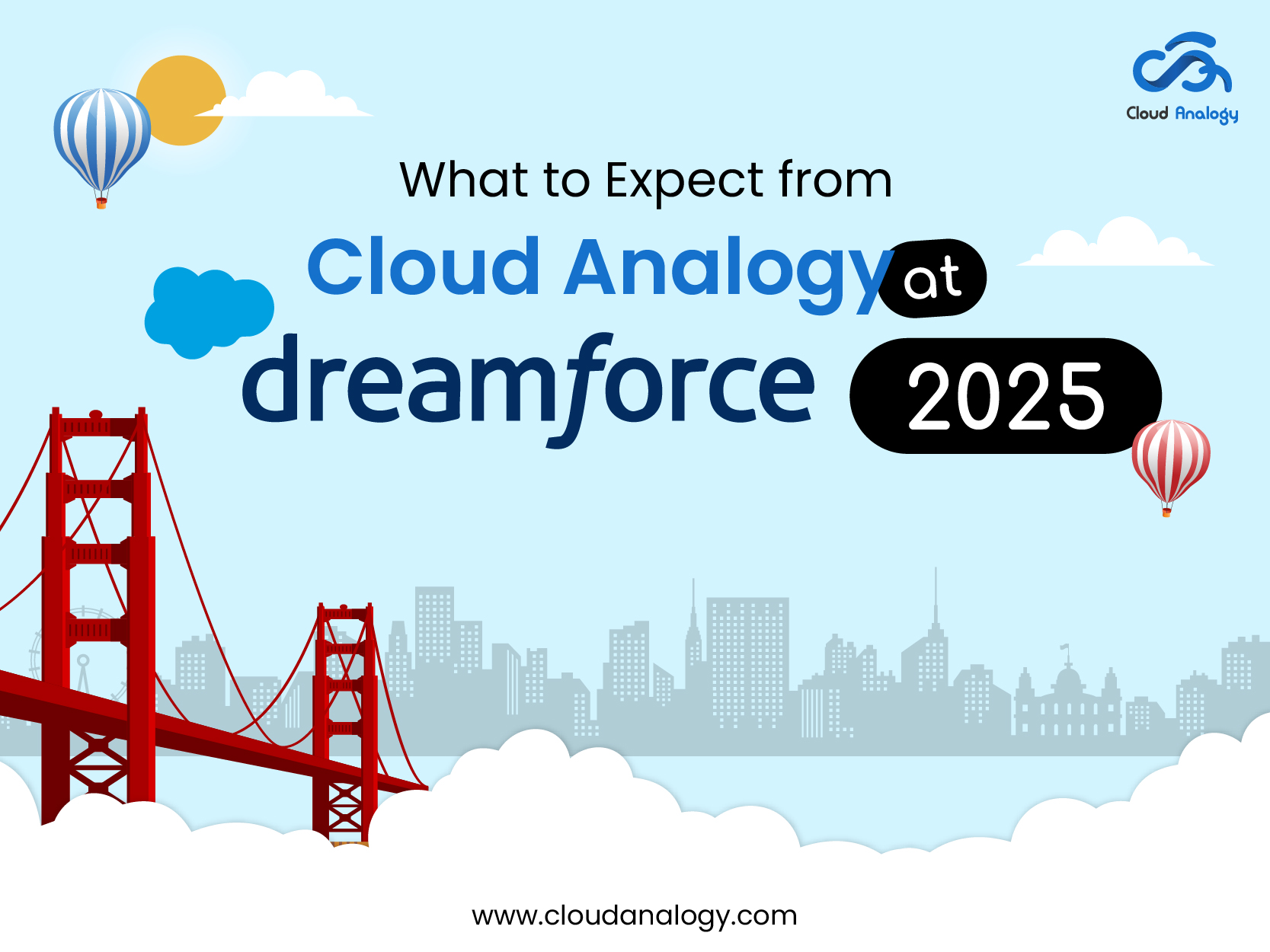 You are currently viewing What to Expect from Cloud Analogy at Dreamforce 2025?