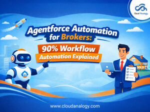 Read more about the article Agentforce Automation for Brokers – 90% Workflow Automation Explained